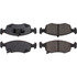 103.15680 by CENTRIC - C-Tek Ceramic Brake Pads with Shims