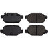 Centric 103.15690 Disc Brake Pad Set C-Tek Ceramic Brake Pads with Shims