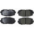 103.16280 by CENTRIC - C-Tek Ceramic Brake Pads with Shims