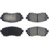 103.1711 by CENTRIC - C-Tek Ceramic Brake Pads with Shims