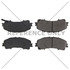 103.17360 by CENTRIC - C-Tek Ceramic Brake Pads with Shims