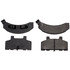 104.02151 by CENTRIC - Posi Quiet Semi-Metallic Brake Pads with Hardware