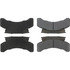 104.02240 by CENTRIC - Posi Quiet Semi-Metallic Brake Pads with Hardware