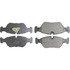 104.02530 by CENTRIC - Posi Quiet Semi-Metallic Brake Pads with Hardware