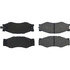 104.02660 by CENTRIC - Posi Quiet Semi-Metallic Brake Pads with Hardware