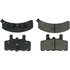 104.03690 by CENTRIC - Posi Quiet Semi-Metallic Brake Pads with Hardware