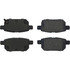 103.20070 by CENTRIC - C-Tek Ceramic Brake Pads with Shims