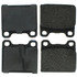 104.00310 by CENTRIC - Posi Quiet Semi-Metallic Brake Pads