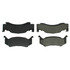 104.01230 by CENTRIC - Posi Quiet Semi-Metallic Brake Pads with Hardware