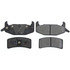 104.03770 by CENTRIC - Posi Quiet Semi-Metallic Brake Pads with Hardware