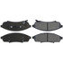 104.03760 by CENTRIC - Posi Quiet Semi-Metallic Brake Pads with Hardware