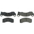 104.04310 by CENTRIC - Posi Quiet Semi-Metallic Brake Pads with Hardware