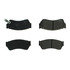 104.04510 by CENTRIC - Posi Quiet Semi-Metallic Brake Pads with Hardware