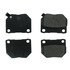 104.0461 by CENTRIC - Posi Quiet Semi-Metallic Brake Pads