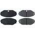 104.04860 by CENTRIC - Posi Quiet Semi-Metallic Brake Pads with Hardware