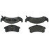 104.05050 by CENTRIC - Posi Quiet Semi-Metallic Brake Pads with Hardware