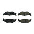 104.05120 by CENTRIC - Posi Quiet Semi-Metallic Brake Pads with Hardware