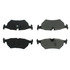 104.05170 by CENTRIC - Posi Quiet Semi-Metallic Brake Pads with Hardware