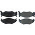 104.05220 by CENTRIC - Posi Quiet Semi-Metallic Brake Pads with Hardware