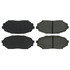 104.05250 by CENTRIC - Posi Quiet Semi-Metallic Brake Pads with Hardware