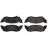 104.05291 by CENTRIC - Posi Quiet Semi-Metallic Brake Pads with Hardware