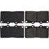 104.05310 by CENTRIC - Posi Quiet Semi-Metallic Brake Pads with Hardware