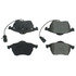 104.05550 by CENTRIC - Posi Quiet Semi-Metallic Brake Pads with Hardware