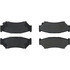 Centric 104.05560 Disc Brake Pad Set Posi Quiet Semi-Metallic Brake Pads with Hardware