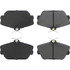 104.05980 by CENTRIC - Posi Quiet Semi-Metallic Brake Pads with Hardware