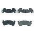 104.06140 by CENTRIC - Posi Quiet Semi-Metallic Brake Pads with Hardware