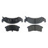 104.06230 by CENTRIC - Posi Quiet Semi-Metallic Brake Pads with Hardware