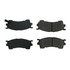 104.06370 by CENTRIC - Posi Quiet Semi-Metallic Brake Pads with Hardware