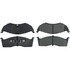104.06420 by CENTRIC - Posi Quiet Semi-Metallic Brake Pads with Hardware