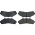 104.06520 by CENTRIC - Posi Quiet Semi-Metallic Brake Pads with Hardware