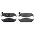 104.06500 by CENTRIC - Posi Quiet Semi-Metallic Brake Pads with Hardware