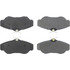 104.06760 by CENTRIC - Posi Quiet Semi-Metallic Brake Pads with Hardware