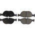 104.06820 by CENTRIC - Posi Quiet Semi-Metallic Brake Pads with Hardware