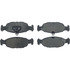 104.06881 by CENTRIC - Posi Quiet Semi-Metallic Brake Pads with Hardware