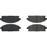 104.06910 by CENTRIC - Posi Quiet Semi-Metallic Brake Pads with Hardware