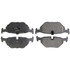 104.06921 by CENTRIC - Posi Quiet Semi-Metallic Brake Pads with Hardware