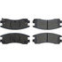 Centric 104.06980 Disc Brake Pad Set Posi Quiet Semi-Metallic Brake Pads with Hardware
