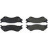 104.07021 by CENTRIC - Posi Quiet Semi-Metallic Brake Pads with Hardware
