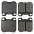 104.07091 by CENTRIC - Posi Quiet Semi-Metallic Brake Pads