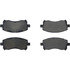 104.07210 by CENTRIC - Posi Quiet Semi-Metallic Brake Pads with Hardware
