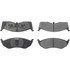 104.07300 by CENTRIC - Posi Quiet Semi-Metallic Brake Pads with Hardware