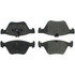 104.07400 by CENTRIC - Posi Quiet Semi-Metallic Brake Pads with Hardware