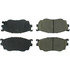 104.07550 by CENTRIC - Posi Quiet Semi-Metallic Brake Pads with Hardware