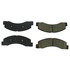 104.07560 by CENTRIC - Posi Quiet Semi-Metallic Brake Pads with Hardware