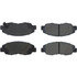 104.07640 by CENTRIC - Posi Quiet Semi-Metallic Brake Pads with Hardware