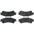 104.07920 by CENTRIC - Posi Quiet Semi-Metallic Brake Pads with Hardware